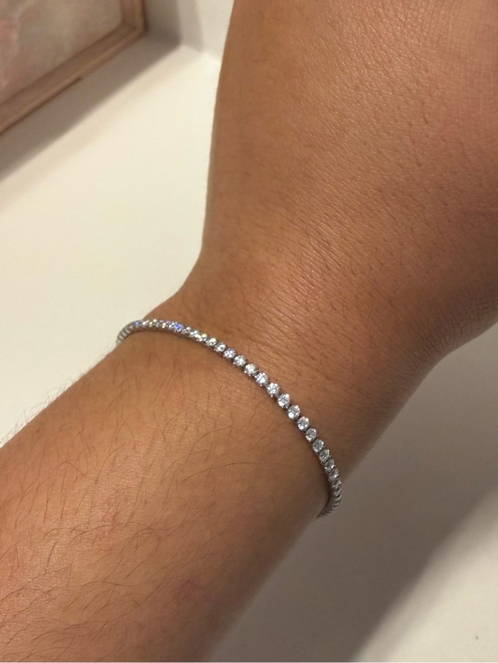 Silver Tennis Bracelet
